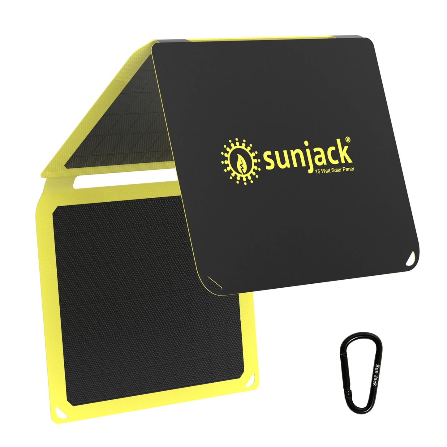 15W Portable Solar Panel Charger Kit - USB-A & USB-C for Power Banks, Phones, for Outdoor Activity