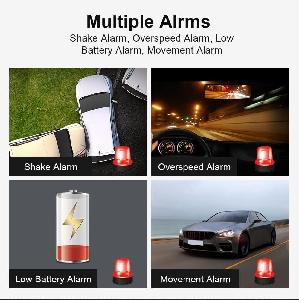 Mini GPS Tracker for Vehicles  4G TK913 Magnetic Worldwide Car Tracking Device No Subscription Anti-Lost GPS Locator Locate by SMS/APP/PC for Vehicles,Kids,Moto,Sim Card Required