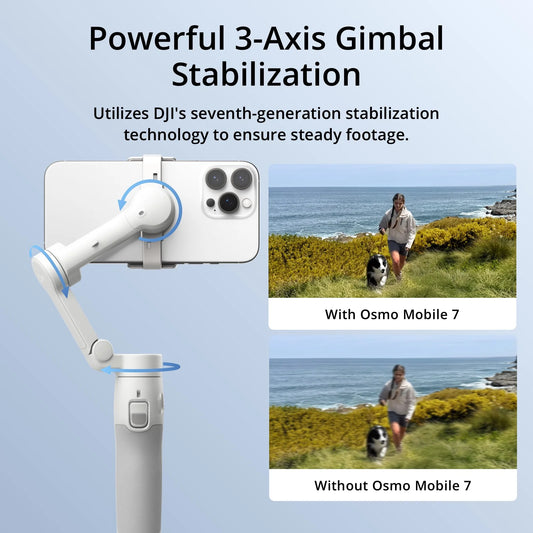 Osmo Mobile 7 Gimbal Stabilizer for Smartphone 3-Axis Gimbal