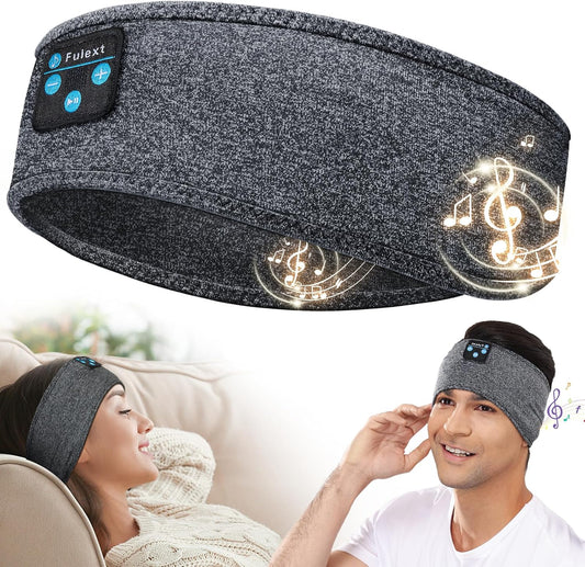 Sleep Headphones Bluetooth, Sleeping Headphones Headband Soft Elastic Comfortable Bluetooth Headband Headphones, for Men Women Teenager,Christmas Father Mothers Day Birthday