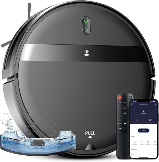 Robot Vacuum G20 Vacuum and Mop Combo for Pet Hair Hard Floor, Wifi/Alexa Control