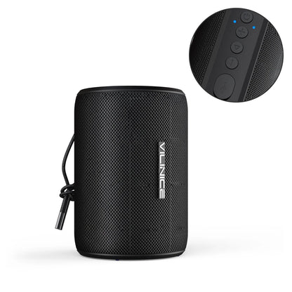 Portable Bluetooth Speaker, IPX7 Waterproof Wireless Speaker with Bluetooth 5.0, TWS Mini Speaker for Outdoor/Party/Beach/Travel/Gifts, Black